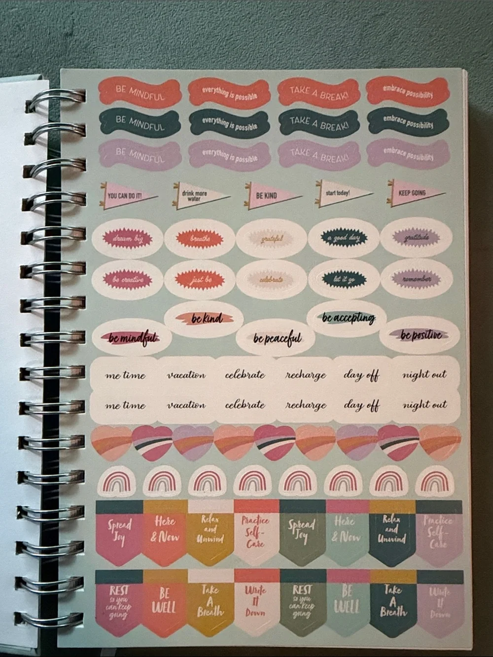 Gratitude Journal Spiral Notebook